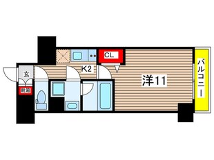 ｼﾞｪﾉｳﾞｨｱ新横浜ｽｶｲｶﾞｰﾃﾞﾝ(607)の物件間取画像